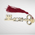 Γούρι κλειδί ξύλινο