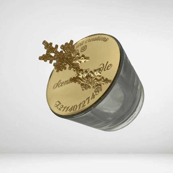 WoodWorld.gr.png Καπάκι plexiglass για δοχείο κεριού 8cm - Image 1