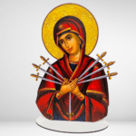 Επιτραπέζια Παναγία Εφτάσπαθη