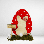 Διακοσμητικό αυγό με αφιέρωση  στον παππού και την γιαγιά