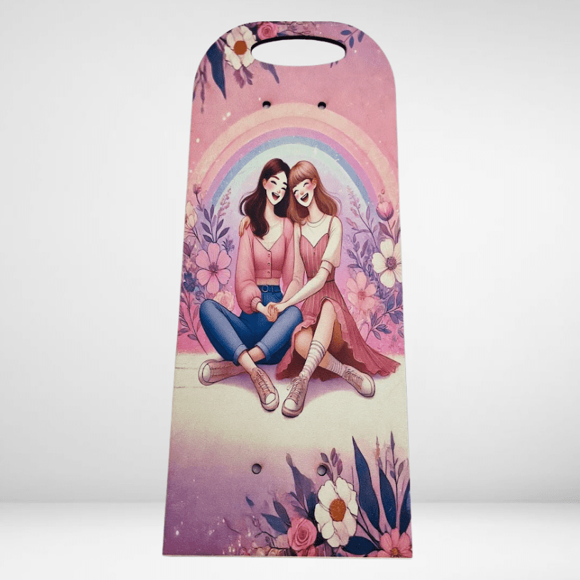 Circle Flower Natural Brand Logo (35) Πλάτη Λαμπάδας φίλες - Image 1