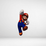 Ξύλινη Φιγούρα Super Mario 10 εκ