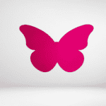 Ξύλινη Φιγούρα Πεταλούδα  10 εκ