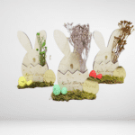Διακοσμητικό κουνέλι με υποδοχή για λουλούδια