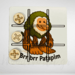 Ξύλινη Τρίλιζα Brain rot patapim