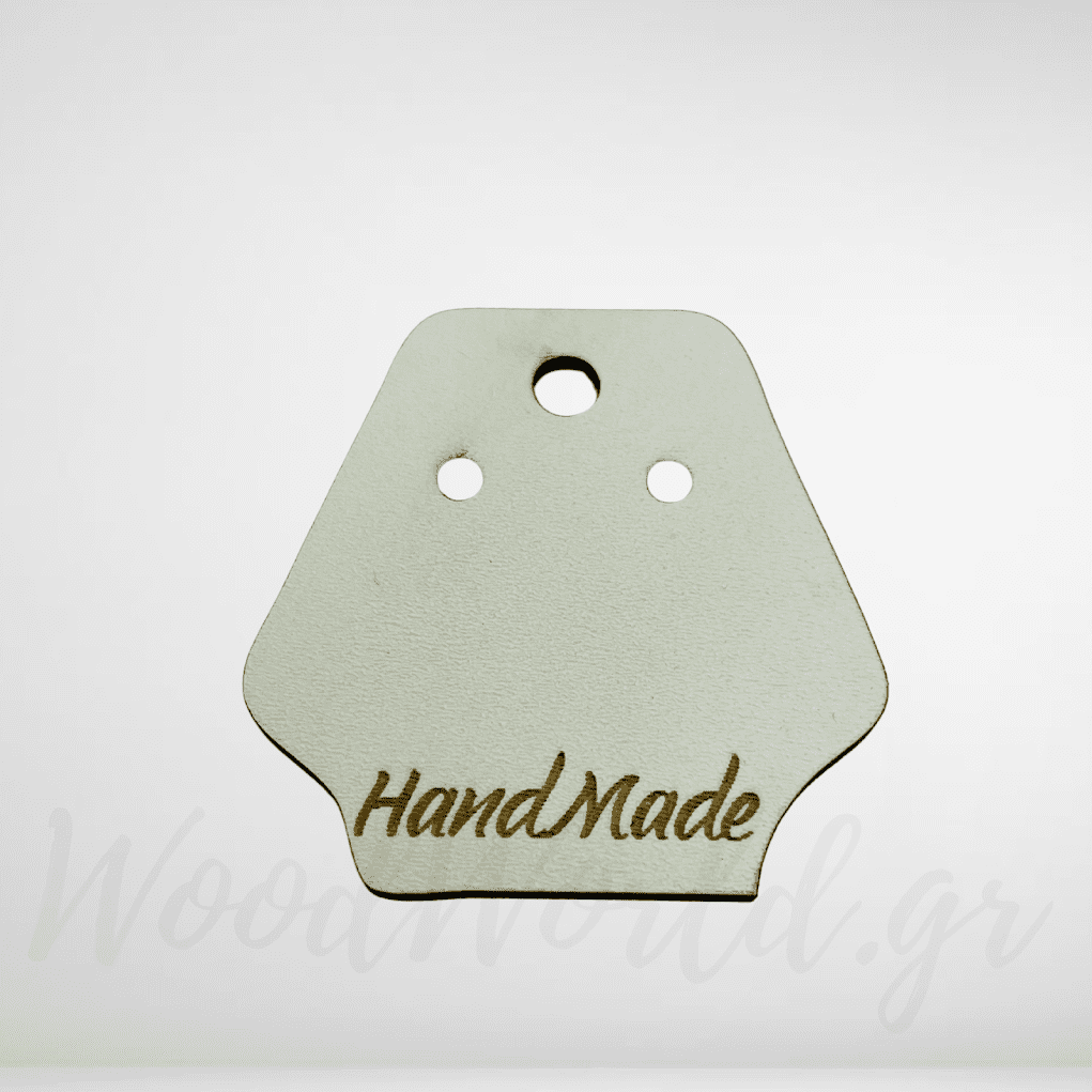 WoodWorld.gr.png Ταμπελάκι για σκουλαρίκια - Image 1