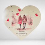 Πλάτη Λαμπάδας καρδιά καλύτερους νονούς