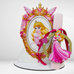 Λαμπάδα μαγικός καθρέφτης ωραία κοιμωμένη