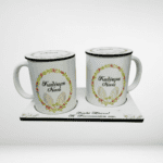 Πασχαλινή Κούπα καλύτερος νονός-καλύτερη νονά σετ με δισκάκι σουβέρ