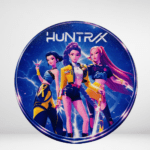 Ξύλινη Φιγούρα huntrix στρογγυλό