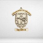 Ξύλινο αναμνηστικό με σχεδιο κουκουβάγια