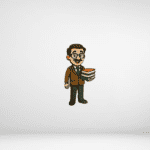 Ξύλινη φιγούρα δάσκαλος 5 cm