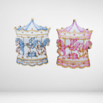 Ξύλινη Φιγούρα καρουζέλ